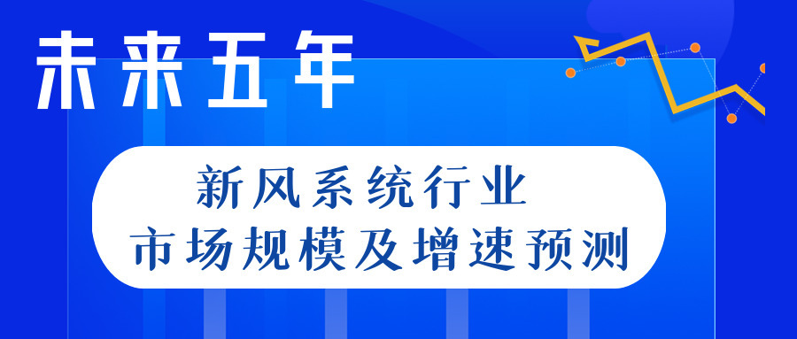 未來(lái)五年新風(fēng)系統(tǒng)行業(yè)市場(chǎng)規(guī)模及增速預(yù)測(cè)